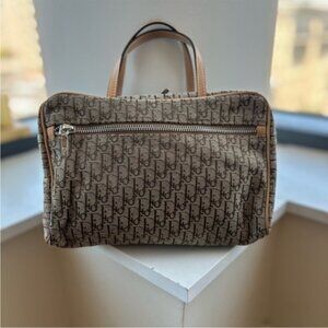 Dior Tan Monogram Toiletry Bag